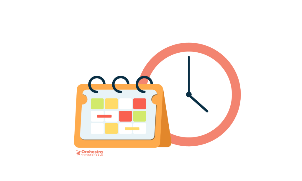 scheduling takes time